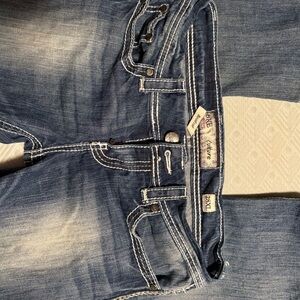 BKE Women's Boot Cut Jeans - Blue